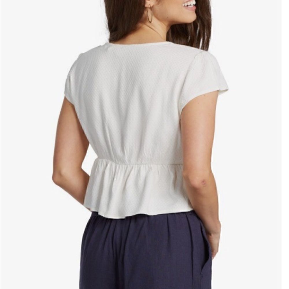 ROXY Sweet Release Woven Top NWT - Picture 3 of 6